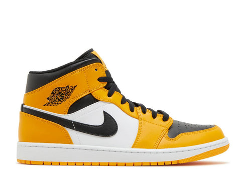 AIR JORDAN 1 MID REVERSE YELLOW TOE